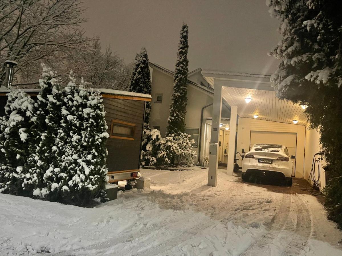 Saunallinen Vierasmaja 1 Km Foeriltae Aurajoelta Turku Exterior foto